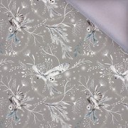 ZIMOWE SOWY / szary (ZIMA W PARKU) - softshell