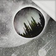 DESZCZ METEORYTÓW (GALAXY) - panel panoramiczny dzianina pętelkowa (100cm x 155cm)