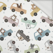 KOLOROWE AUTKA wz. 2 (MIEJSKIE MISIE) - dresówka pętelkowa