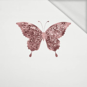 MOTYL wz. 2 (BROKATOWE MOTYLE) - panel dzianina pętelkowa 75cm x 80cm