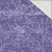 PRZECIERANY JEANS (Very Peri) - dresówka pętelkowa