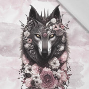 FANTASY WOLF - PANEL (60cm x 50cm) tkanina bawełniana