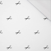 50cm NOŻYCZKI (MINIMAL) / B-00 biała - single jersey TE210