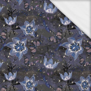 KSIĘŻYCOWE LILIE (ZACZAROWANA NOC)- single jersey z elastanem ITY