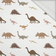 BRĄZOWE DINOZAURY WZ. 2 - dresówka pętelkowa