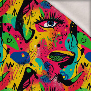 EYES WZ.4 - dzianina drapana z elastanem ITY