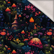 FAIRY WORLD wz.2 (GARDEN) - dzianina drapana z elastanem ITY