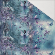 FAIRY WORLD wz.6 - Hydrofobowa dzianina drapana 