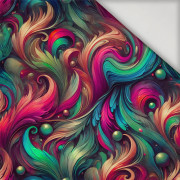 COLORFUL FEATHERS - lycra 300g
