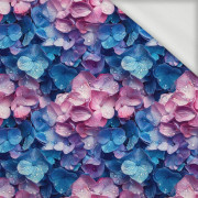 FLOWERS WZ.32 - dresówka pętelkowa