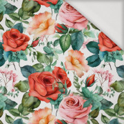 FLOWERS WZ.45 - Jersey wiskozowy