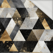 GEOMETRIC WZ. 5 - dresówka pętelkowa
