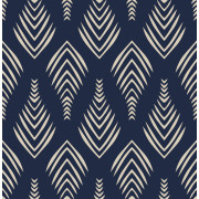 GEOMETRIC WZ. 7 - dzianina pętelkowa z elastanem ITY