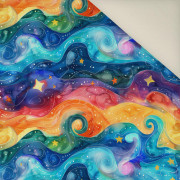 NEON ABSTRACT WZ.1- Welur tapicerski