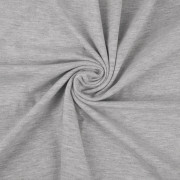 Singiel Jersey 100% bawełna 180g - MELANŻ JASNOSZARY (LIGHT GRAY)