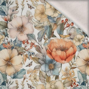 PASTEL FLOWERS WZ.15 - lekka dzianina drapana