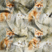 PASTEL FOX WZ. 1 - Muślin bawełniany