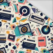 RETRO MUSIC - tkanina wodoodporna
