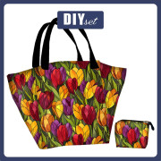 Torba XL z saszetką 2 w 1 - STAINED GLASS WZ.21 - zestaw do uszycia