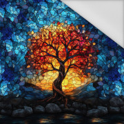 STAINED GLASS WZ.6 - PANEL (75cm x 80cm) tkanina wodoodporna