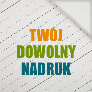 MATERIAŁ Z WŁASNYM NADRUKIEM - Tkanina na obrusy