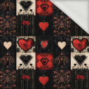 VALENTINE'S DAY 7 - dzianina pętelkowa z elastanem ITY