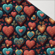 VALENTINE'S DAY 8 - dzianina drapana z elastanem ITY