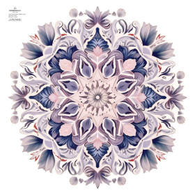 WATERCOLOR FLORAL WZ. 1 - duży panel na spódnicę z koła