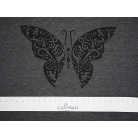 MOTYL (ETNO) "S" / grafit - panel single jersey TE210