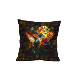 STAINED GLASS WZ.8 - panel (75cm x 80cm) lekka dzianina drapana