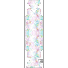 T-SHIRT DAMSKI (M) - ALCOHOL PASTEL WZ.1 - zestaw do uszycia 
