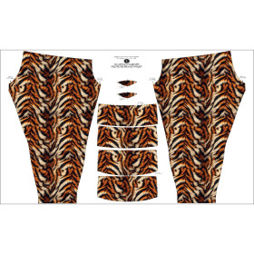 LEGGINSY SPORTOWE - ANIMAL SKIN wz.3 - zestaw do uszycia