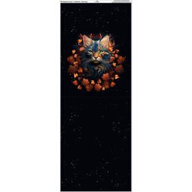 WORKOPLECAK -  ANIMALS MANDALA wz.3 (cat) - zestaw do uszycia