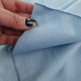 Dresówka pętelkowa PREMIUM - BABY BLUE