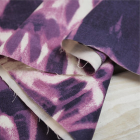 BATIK wz. 4 / fioletowy - tkanina odzieżowa