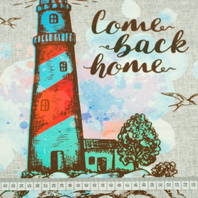 COME BACK HOME - panel single jersey TE210