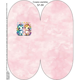 Czapka "Smerfetka" - CUTE UNICORNS WZ. 2 / Rozmiar do wyboru