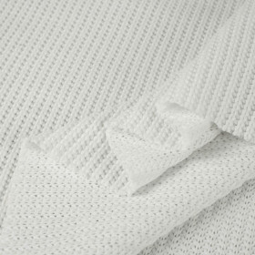 BIAŁY - Dzianina swetrowa bawełniana  505g