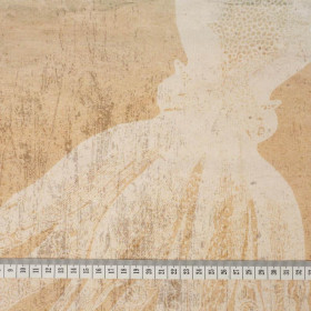 CIEŃ / OŚMIORNICA wz. 2 (MORSKA OTCHŁAŃ) - PANEL PANORAMICZNY SINGLE JERSEY (60cm x 155cm)