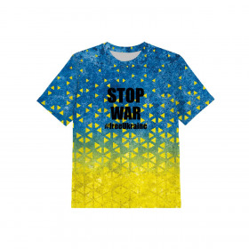 T-SHIRT DZIECIĘCY - #FREEUKRAINE (STOP WAR) - single jersey