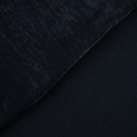 45cm NAVY - Krepa satynowa