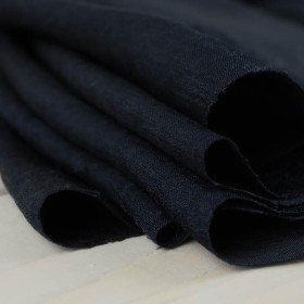 45cm NAVY - Krepa satynowa