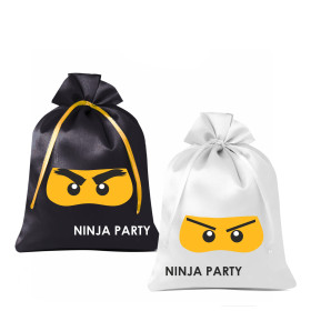 Woreczki prezentowe - NINJA wz. 1 - zestaw do uszycia