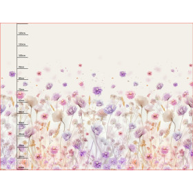 FLOWERS wz.10 - panel sukienkowy muślin bawełniany