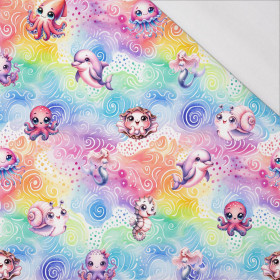 100cm SEA ANIMALS WZ. 3 - single jersey 