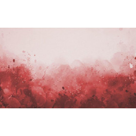 KLEKSY (czerwony) - panel, Softshell light