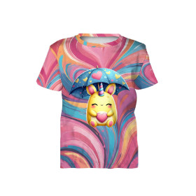 T-SHIRT DZIECIĘCY - VALENTINE'S DAY / MONSTER 2 - zestaw do uszycia