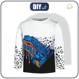 Longsleeve - BLUE DRAGON - single jersey ITY (86/92) 