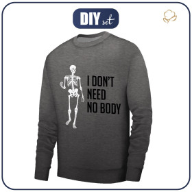 MĘSKA BLUZA (OREGON) BASIC - I DON'T NEED NO BODY - zestaw do uszycia 