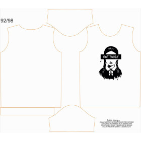 T-SHIRT DZIECIĘCY - WEDNESDAY wz. 1 - zestaw do uszycia